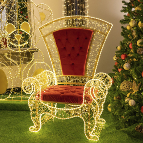 8050 | Poltrona Do Papai Noel 1,15 x 0,55 x 1,65m 