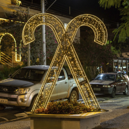 5020 | Bengala Dupla 2,50 x 0,20 x 2,50m (BARRACÃO 12)