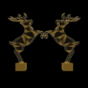 10390 | Casal De Renas Luxo 5,60 x 0,50 x 4,00m (Barracão 14 e 16)