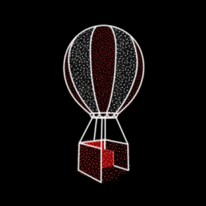 10430 | Balão M 3,00 x 3,00 x 4,70m