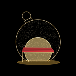 10690 | Banco Bola Prisma 2,00 x 0,50 x 2,50m (BARRACÃO 16)