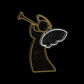 10530 | Anjo Romeu 1,63x 0,30 x 1,83m