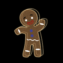 10880 | Boneco Ginger Adolfo 1,50 x 0,50 x 2,50m